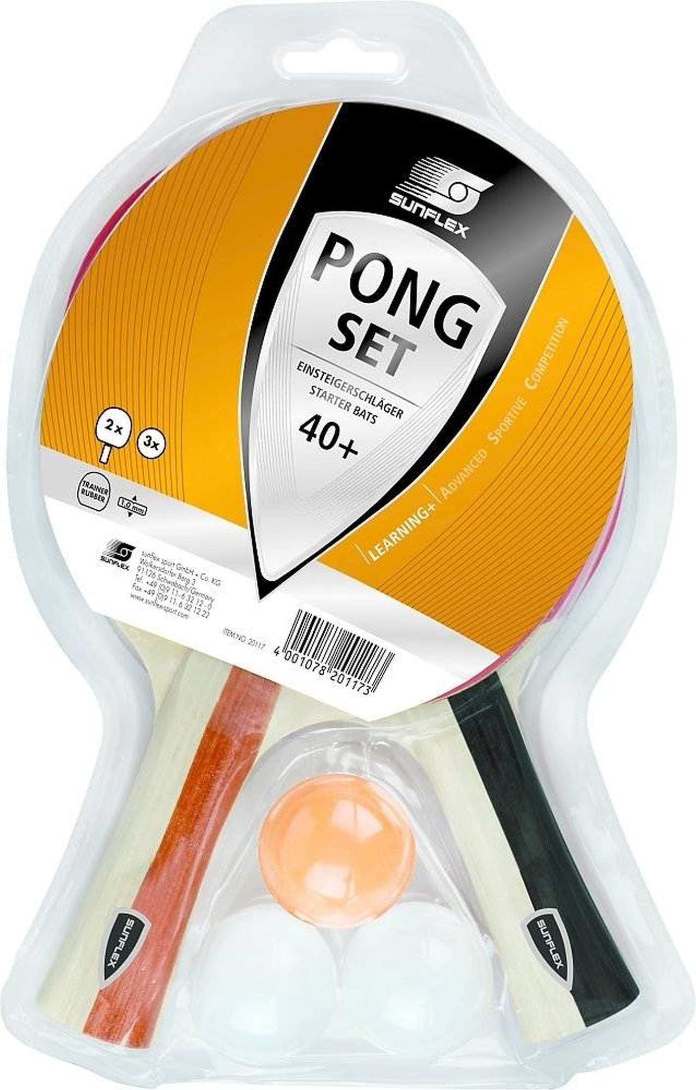 Tischtennis Set Sunflex Pong-1