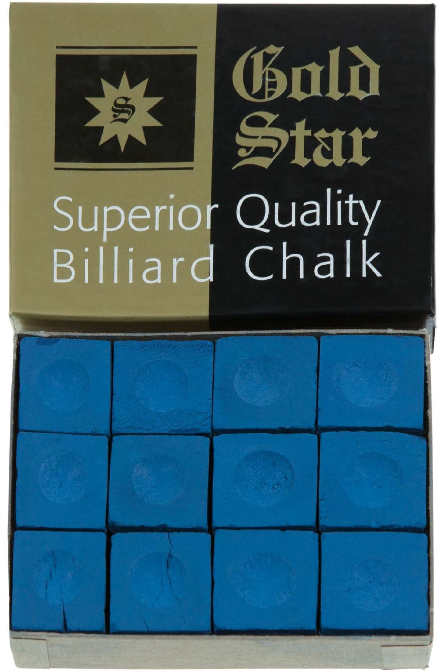 Billardkreide Gold Star Blau-1