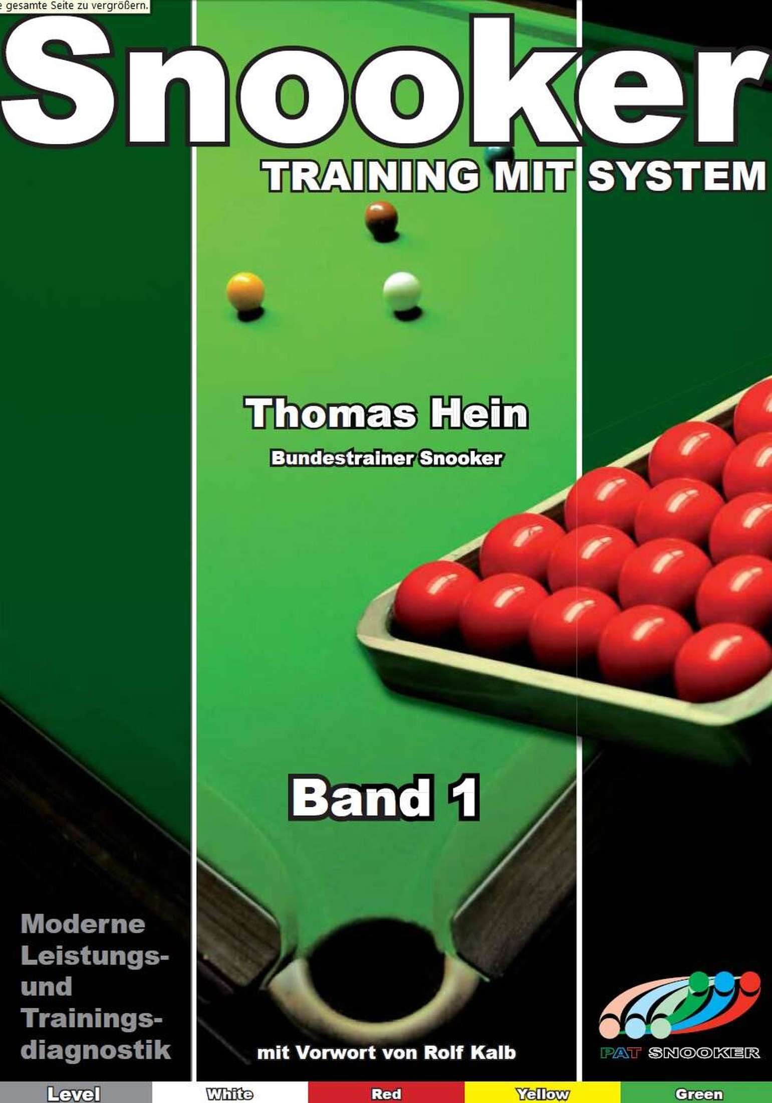 PAT Snooker 1 - Training mit System-1
