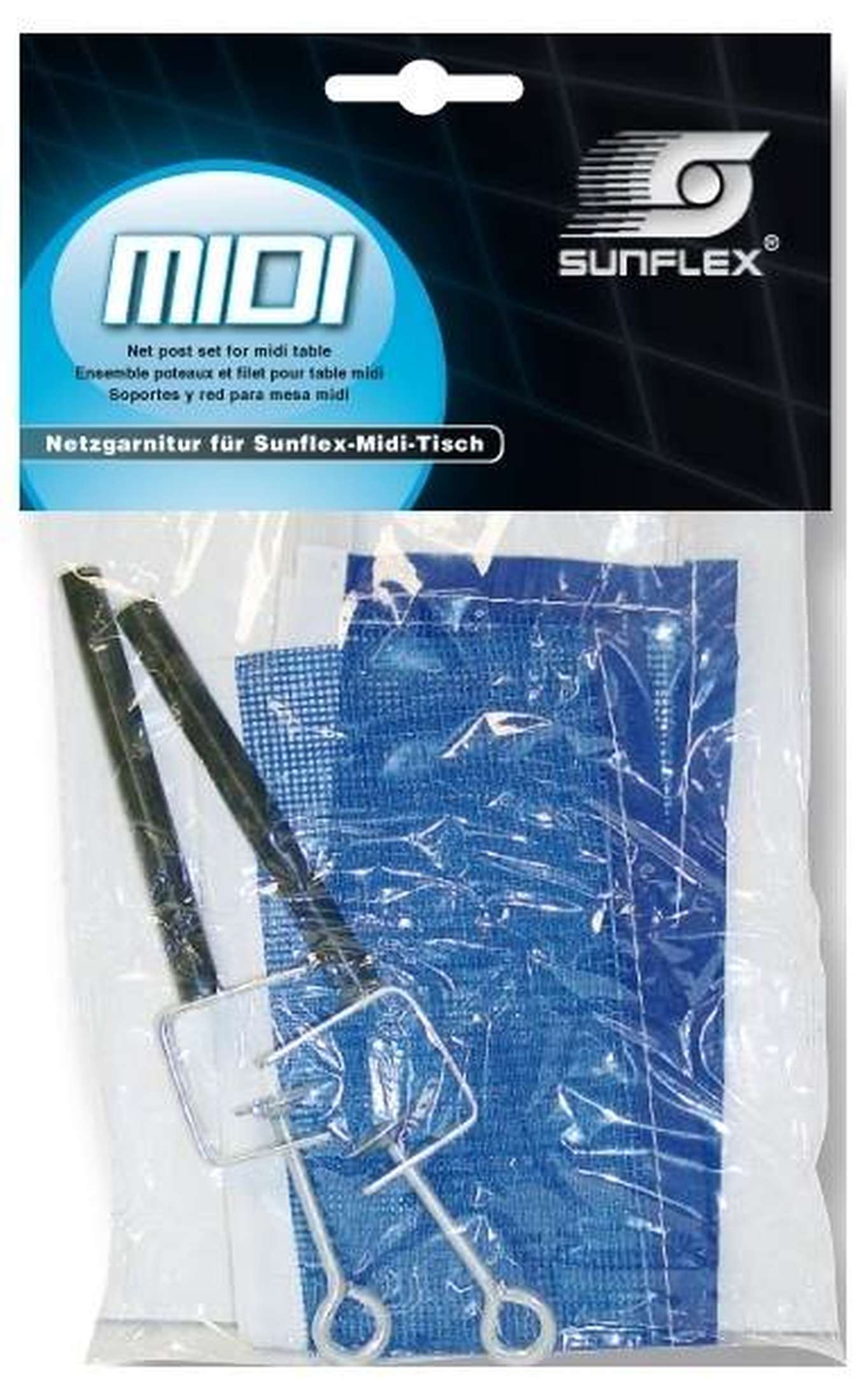 Tischtennis Netzgarnitur Sunflex Midi-1