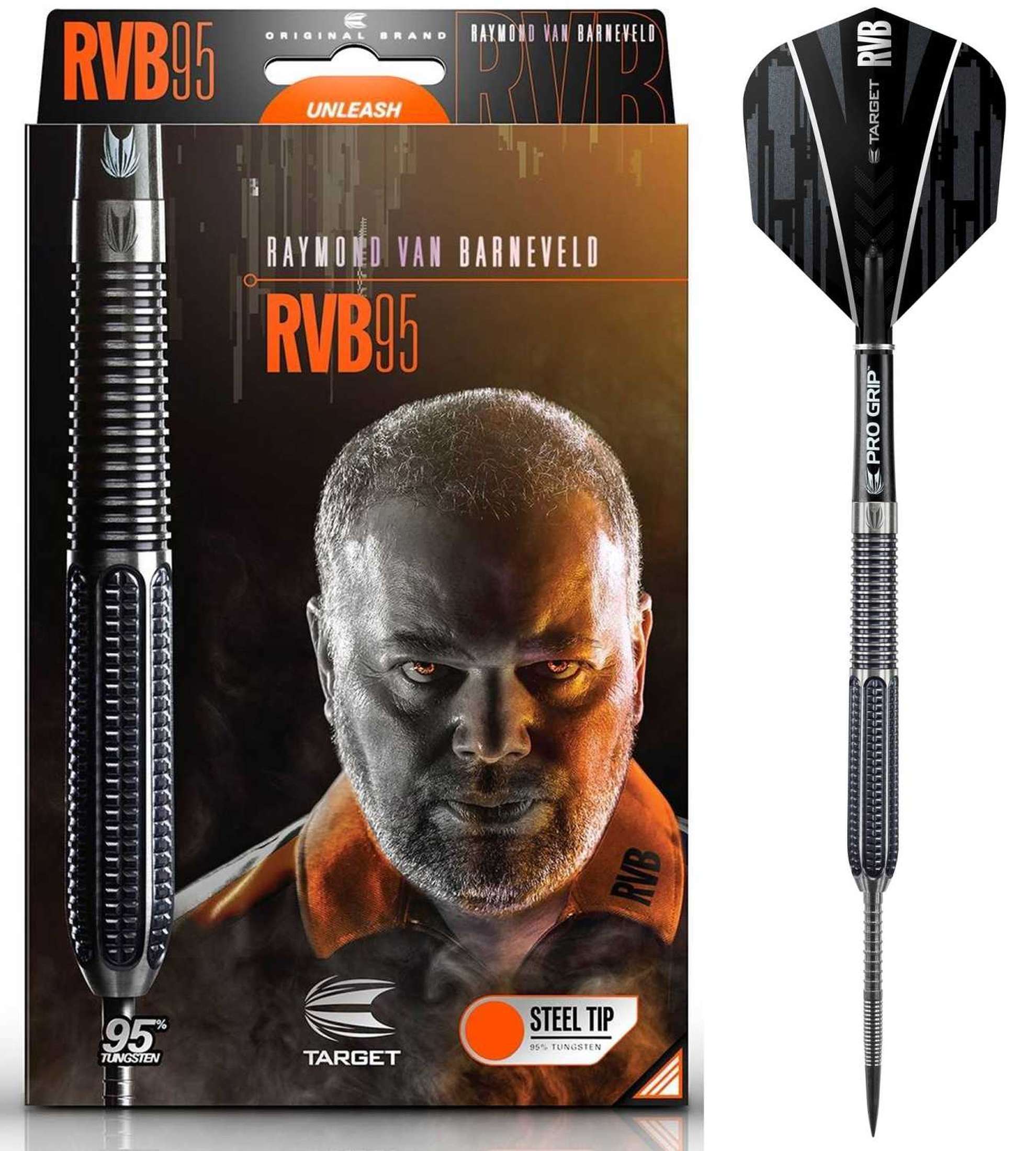 Target RVB95 Raymond van Barneveld 95% Tungsten Steeldarts-1