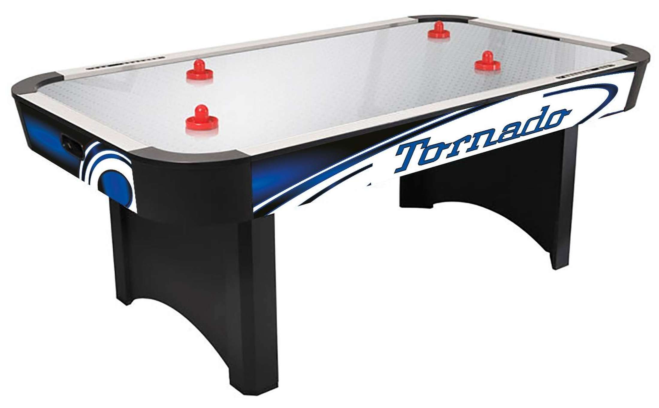 Airhockey Tisch Tornado Silver Steel-1