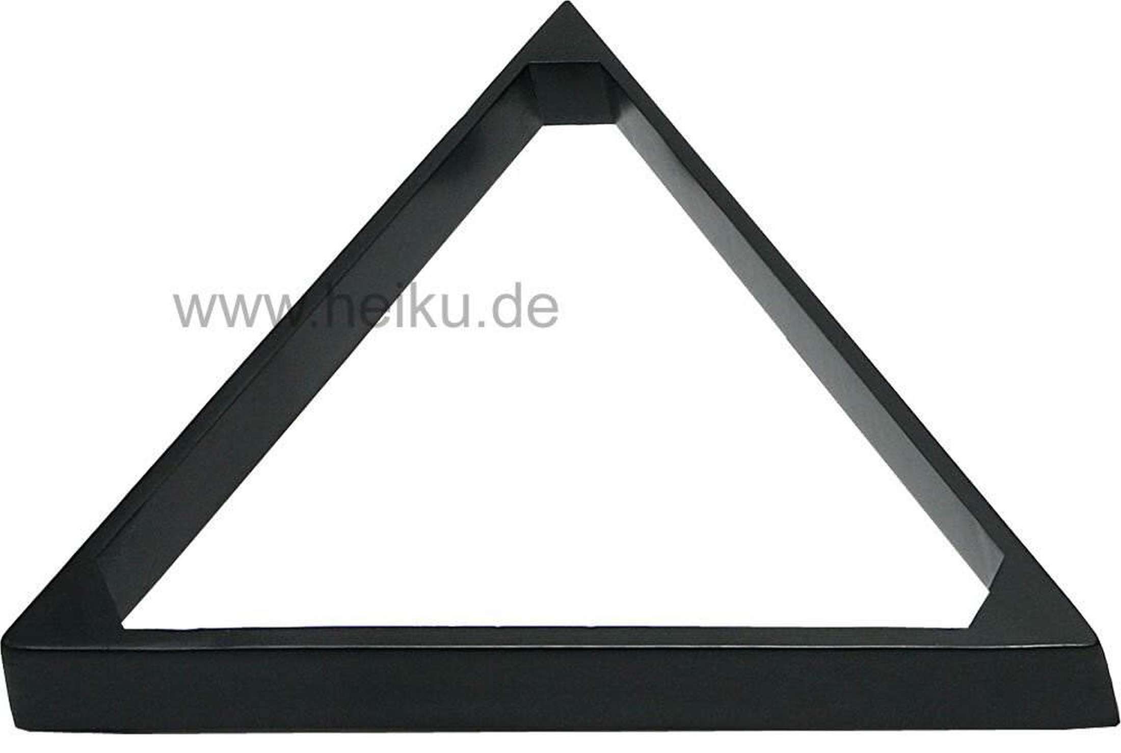 Billard Triangel aus Holz schwarz-1