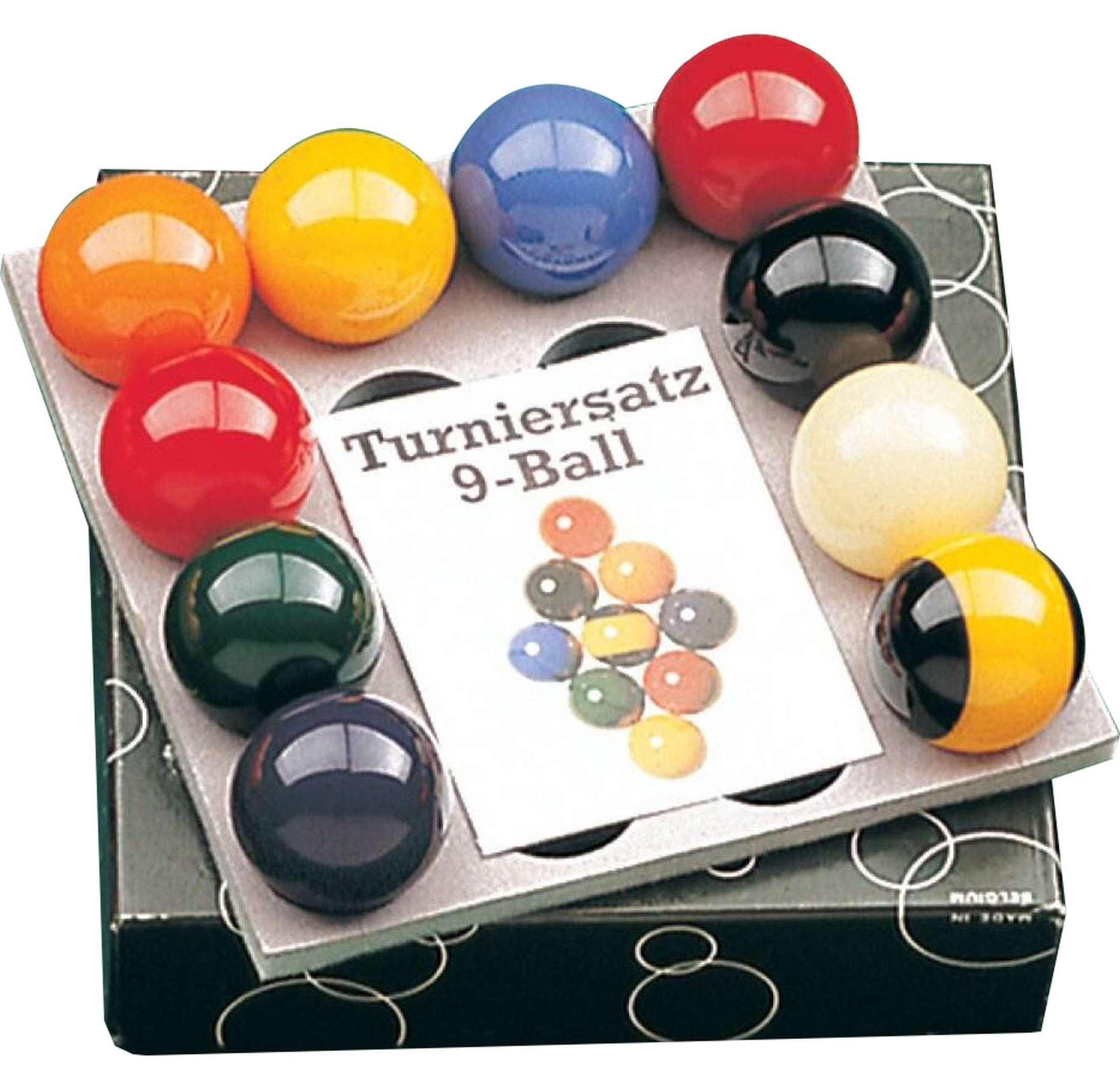 Billardkugeln Luxor 9-Ball Set 57,2mm-1