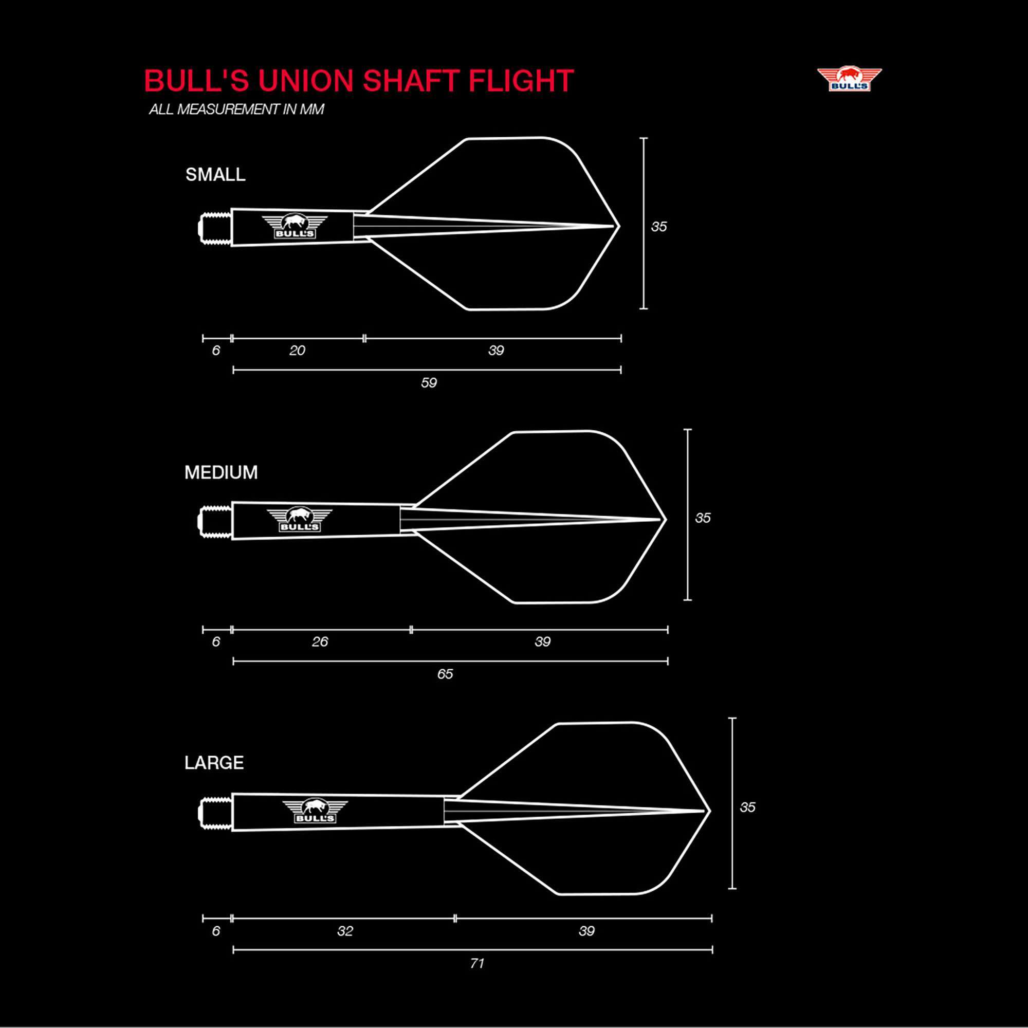Bull's NL Union Flight System No. 2 Gelb-3