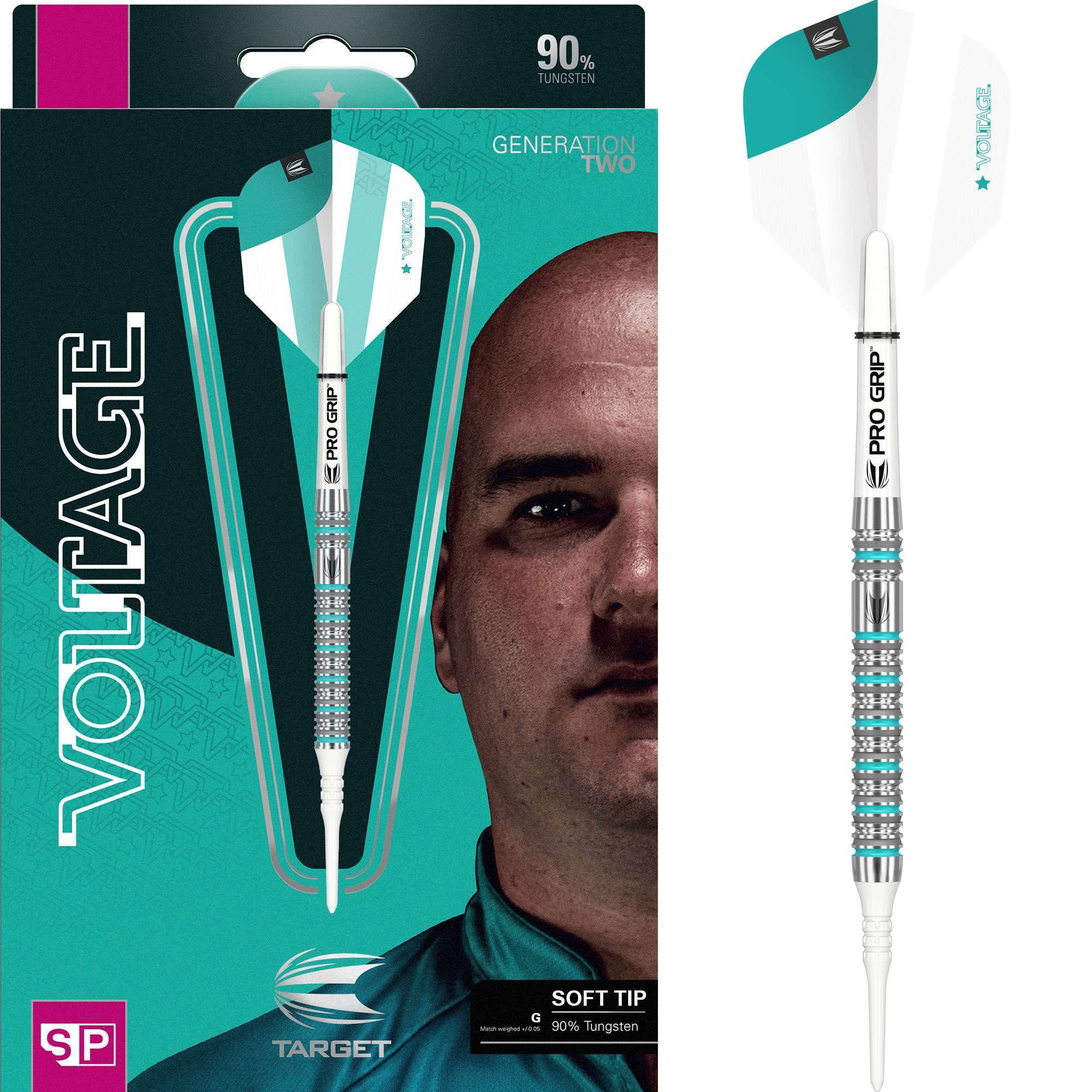 Target Darts Rob Cross Gen2 90% Tungsten Softdarts-1