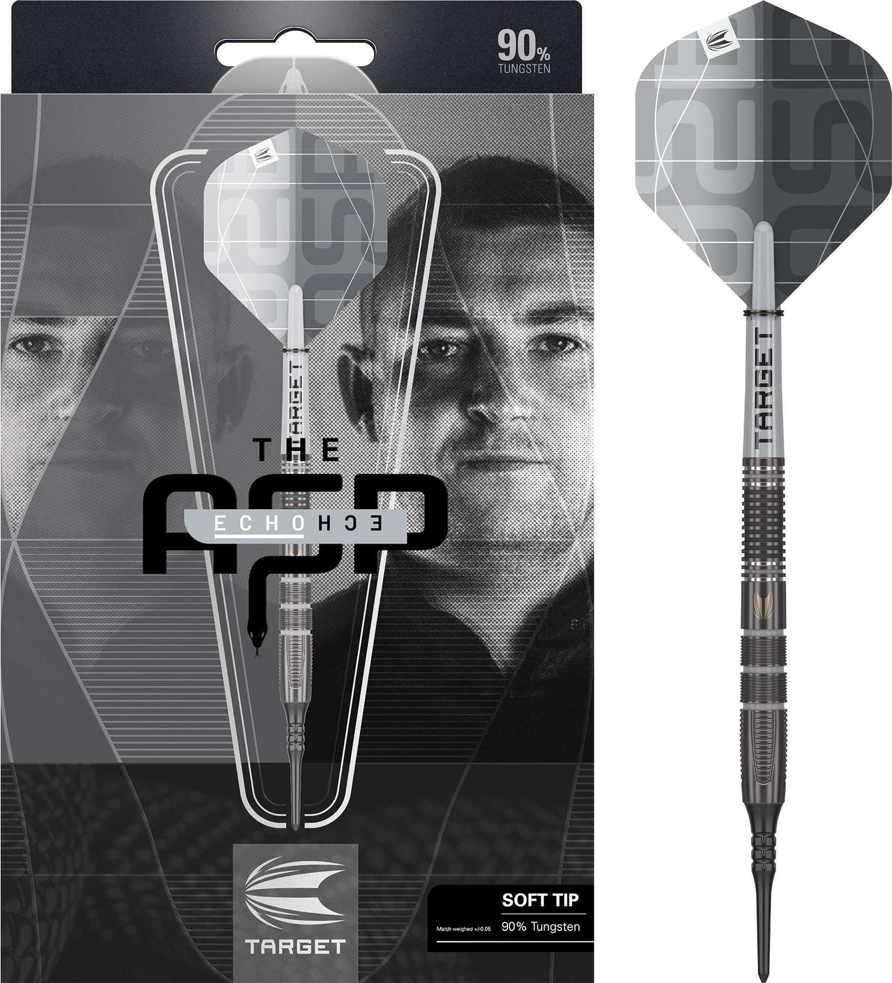 Target Darts Nathan Aspinall x Echo 90% Tungsten 18 Gramm Softdarts-1