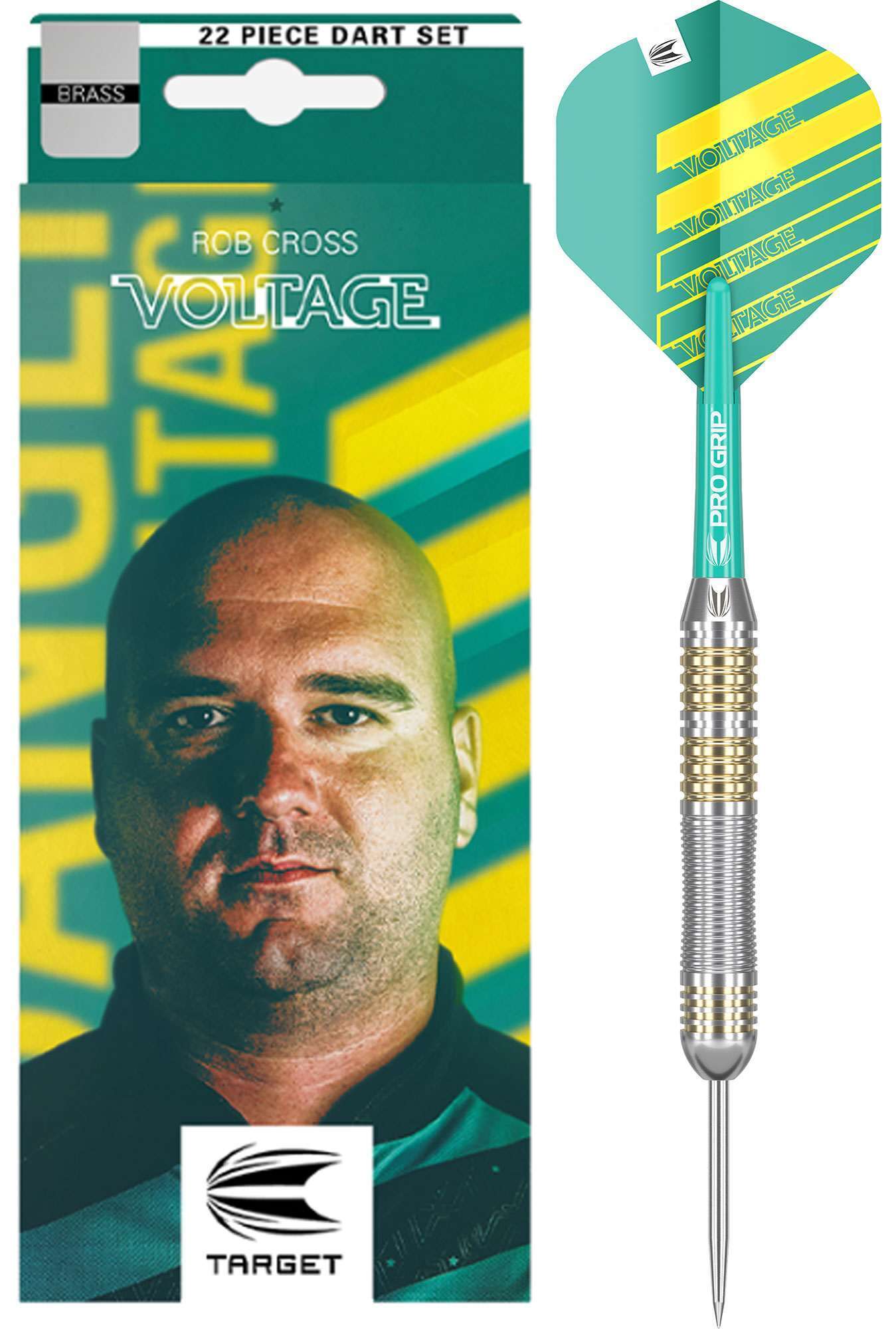 Target Darts Rob Cross Brass 22 Gramm Steeldarts-1