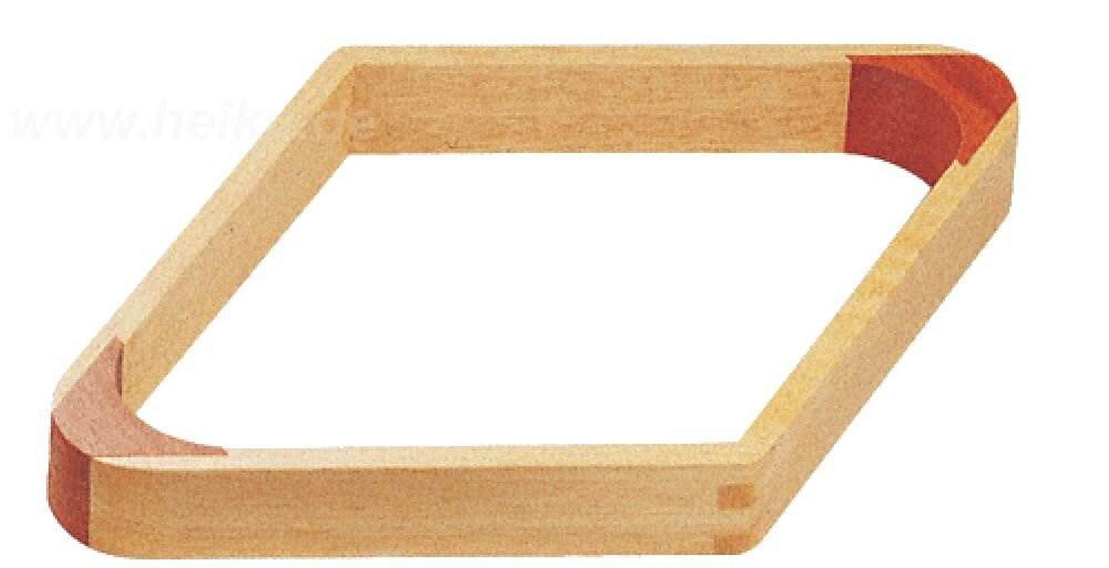 Rhombus aus Holz für 9-Ball-1