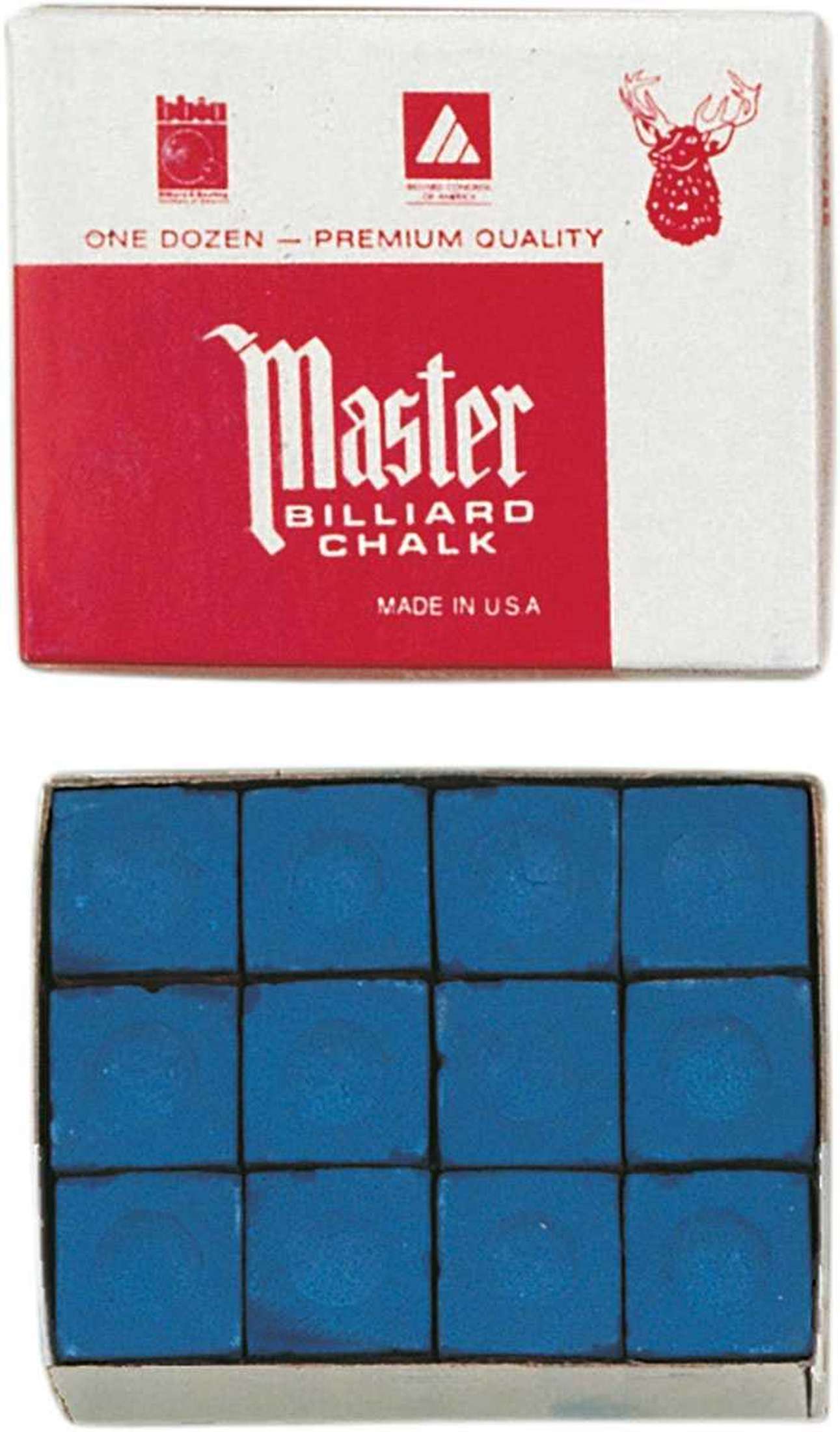 Billardkreide Masters Blau-1
