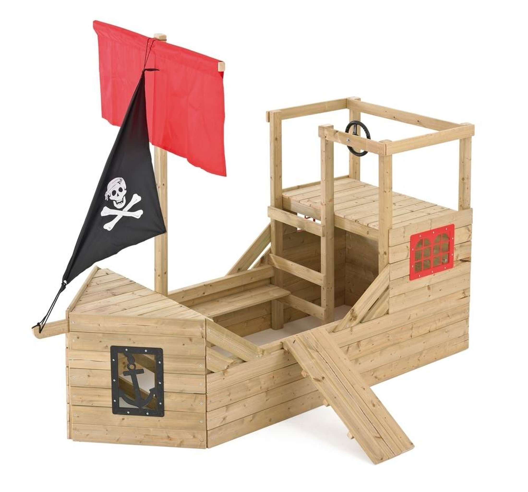 Outdoor Spielturm Piratenschiff-2