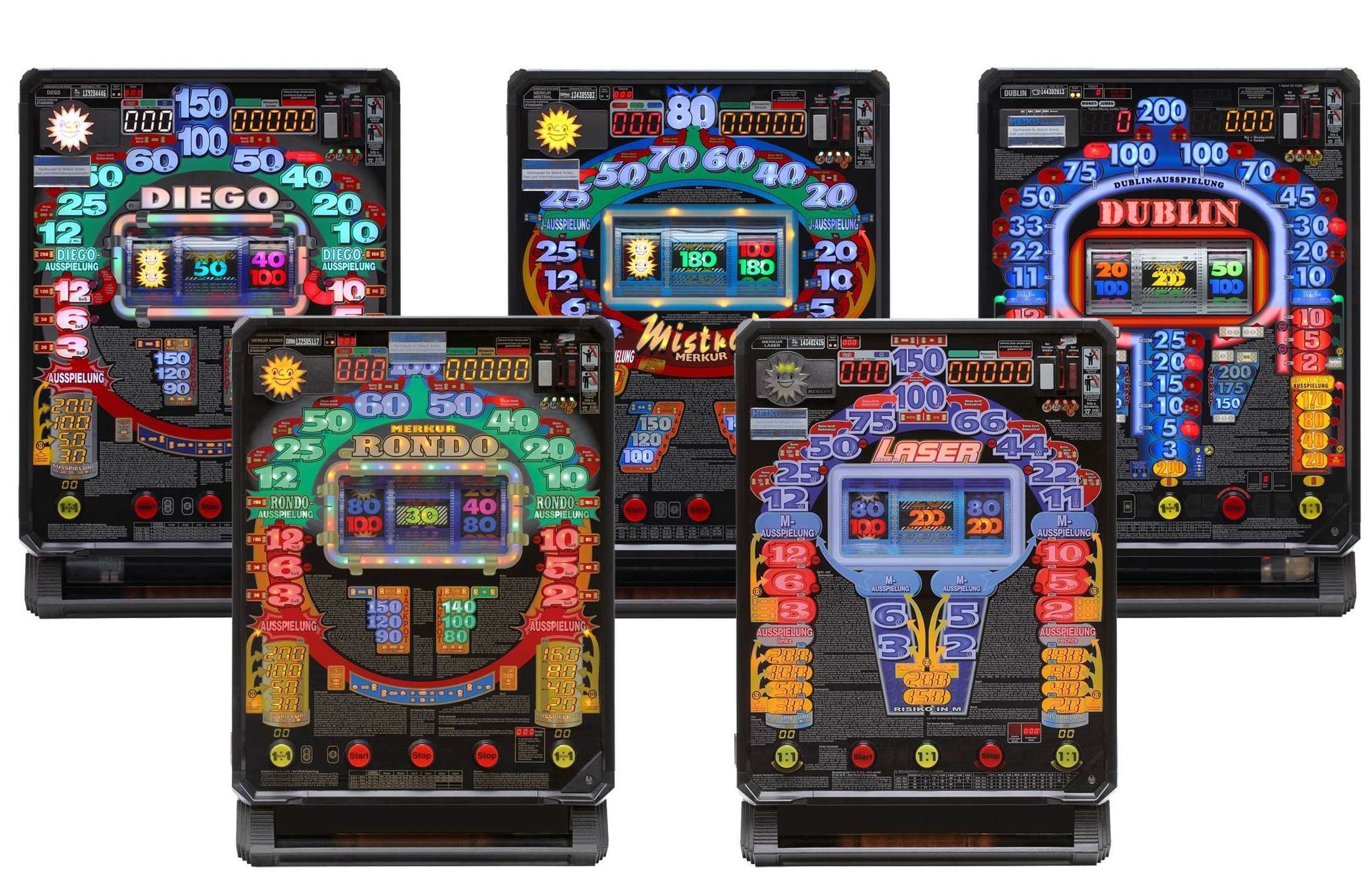 Slot Machine Multicolor Premium -Used--1