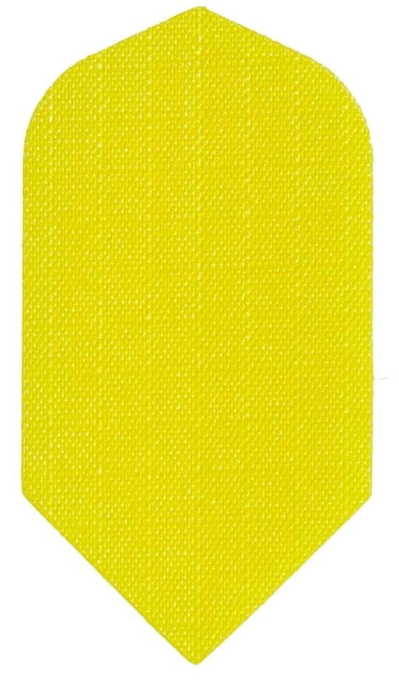 Nylon Yellow Slim Shape Dart Flights-1