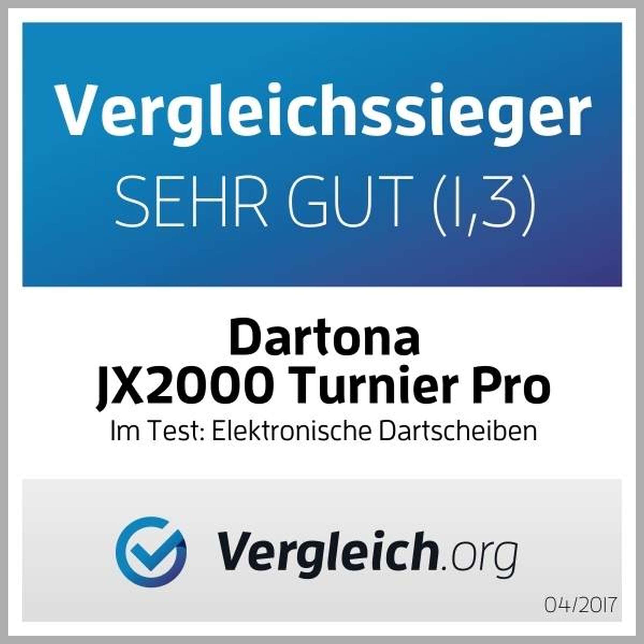Elektronische Dartscheibe Dartona JX-2000 Turnier Pro-4