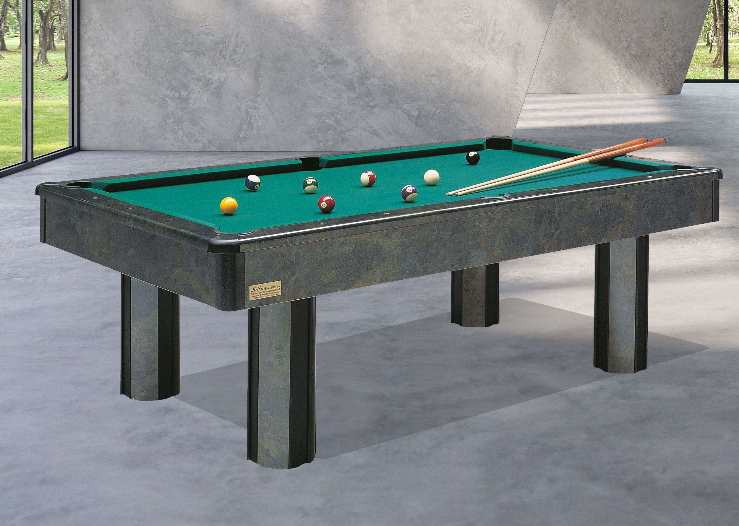 Billiard table Montana Deluxe, decor