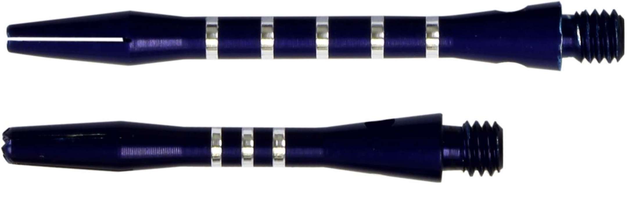 Dartona Aluminium Shafts mit Ring Gravur Blau-1